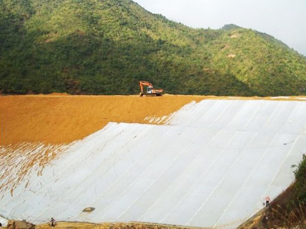 Geotextile construction